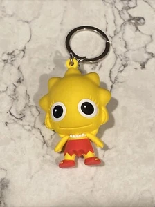 Monograma 3D Figura Los Simpson Coleccionable LISA SIMPSON Bolso Clip Llavero - Imagen 1 de 2