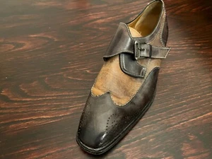 MEZZLAN Custom Men's designer all leather shoe size 10.5M - Picture 1 of 8