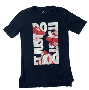 Preowned- Nike Just Do It Box Logo T-Shirt Boys (Size S) - Picture 1 of 5