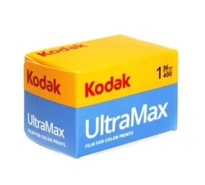 Kodak Ultramax 400 36 Exposure Color Negative 35mm Film, GC36 - Image 1 of 2