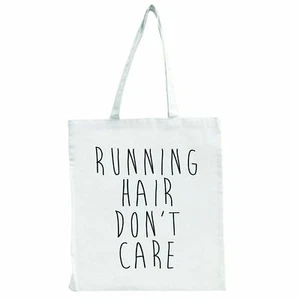 Running Hair, Don't Care - Large Tote Shopping Bag - Bild 1 von 1