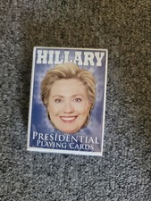 2008 Hillary Clinton Presidential Playing Cards Sealed