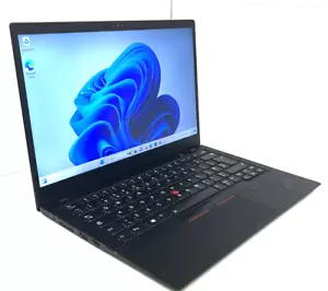 FAST Lenovo Thinkpad X1 Carbon 8th Gen 8650U Core i7 16GB RAM 512SSD Win 11 (R9) - Picture 1 of 6