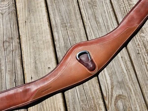 NEW Devoucoux Allure Brown Padded Anatomic English Jumper Girth - 48", 52" & 56" - Picture 1 of 14
