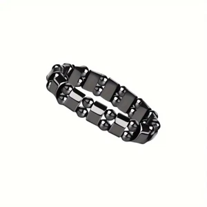 Armband Hämatit Gesundheit Energie Gewicht Schmuck Damen Herren Geschenk - Bild 1 von 2