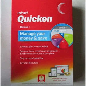 Intuit Quicken Deluxe Edition 2013 for Windows Financial Software READ LISTING - Picture 1 of 2