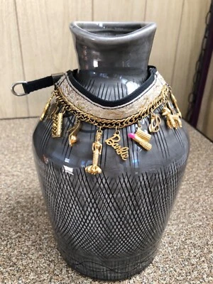 Ошейник Barbie Charms on Dog Martingale подходит для маленькой собаки с вырезом от 8 до 10 дюймов - Изображение 1 из 4