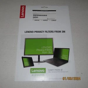 Sealed Lenovo 3M 15.6 inch W9 Laptop Privacy Filter 0A61771 Authentic Accessory - Picture 1 of 4