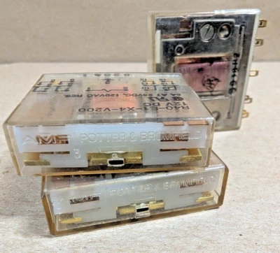 AMF Potter & Brumfield / TE CONNECTIVITY R40-E1X4-V200 Relay 4PDT 12VDC (New NB) - Image 1 of 4