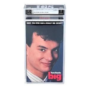New BIG Factory Sealed IGS 8.5/8 Graded VHS Tape Tom Hanks - Picture 1 of 6