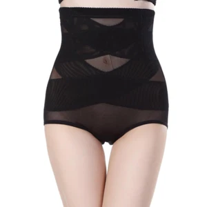Shapewear Damen Bauchweg Unterhose Hohe Taille Miederhose Miederslips Figurforme - Bild 1 von 6