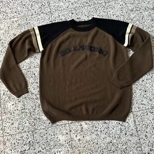 Boy’s BILLABONG Brown and Black Sweater Size Small   - Picture 1 of 13