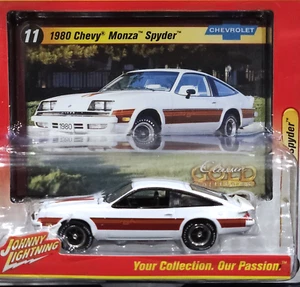 Johnny Lightning 80 1980 Chevy Monza Spyder Classic Gold Collectible Car w/RRs W - Picture 1 of 2