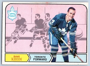 DAVE KEON 1968-69 O-PEE-CHEE 68-69 NO 198 EX+ 19406 - Bild 1 von 2