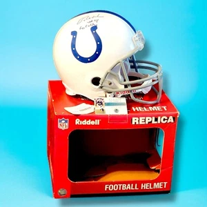 ANTOINE BETHEA SIGNIERTER INDIANAPOLIS COLTS FULL SIZE REPLICA HELM MIT COA - Bild 1 von 8