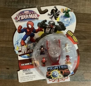 The Ultimate Spiderman Fighter Pods Paquete de 4 Nuevas y Precintadas - Imagen 1 de 2