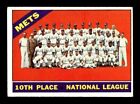 1966 Topps #172 Mets Team VG-EX+ *a8