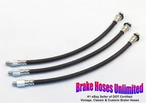 BRAKE HOSE SET Ford Falcon Convertible, Station Wagon 1963 1964, 6 Cyl - Picture 1 of 1
