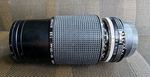 nikon zoom-nikkor 50-135mm f3.5 Ais Lens with Vivitar UV-Haze Filter and Caps - Picture 1 of 4