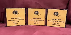 Grateful Dead complete live show - Barton Hall, Cornell University 5-8-77 3 CDs - Picture 1 of 5