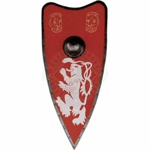 30" Warrior Wood & Steel Painted field shield Templar Knight Shield HTS59 - Picture 1 of 2