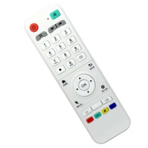 White Remote Controller For GREAT BEE IPTV Arabic Box TV Audio Video Spare-Parts - Picture 1 of 2