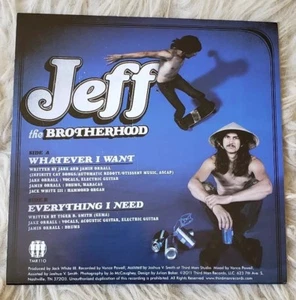 JEFF THE BROTHERHOOD 7" 45 THE BLUE SERIES JACK WHITES THIRD MAN RECORDS TMR110! - Picture 1 of 9
