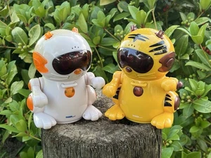 Pair Of Vintage Meow Chi Sega Tiger electronic cat 2000(working) - Picture 1 of 18