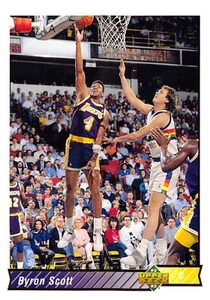 Byron Scott 1992 Upper Deck 192 Los Angeles Lakers Basketball Card - Picture 1 of 2