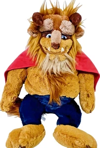 Tokyo Disney Resort Beauty and the Beast Large Beast Plush Pillow Japan Exclusiv - Picture 1 of 5