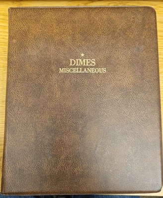 Harco Coin Album Dimes Miscellaneous Collection Album Used - Image 1 of 2