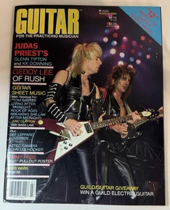 Judas Priest Guitar For The Practicing Musician Magazine March 1984 (No Poster) - Picture 1 of 3