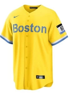 Rafael Devers Boston Red Sox Nike City Connect Replica Spielertrikot L - Bild 1 von 8