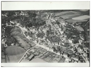 ZZ-3435/Crossen urraca foto imagen aérea 18 x 13 cm aprox.1935 - Imagen 1 de 2