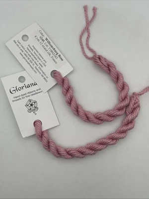 Gloriana 12 Strand Silk Floss For Needlework-2 Skeins/6 Yd Ea-Williamsburg Rose - Image 1 of 2