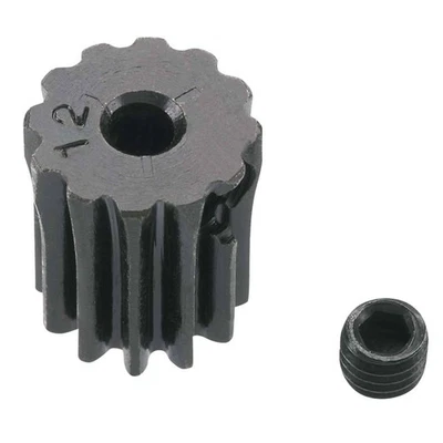 RRP1812 0.5 MOD PINION GEAR 12T (2MM BORE): HARDENED STEEL - Image 1 of 2