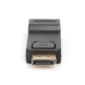 DIGITUS DisplayPort Adapter DP HDMI Typ A Stecker / Buchse Full HD Schwarz - Bild 1 von 7