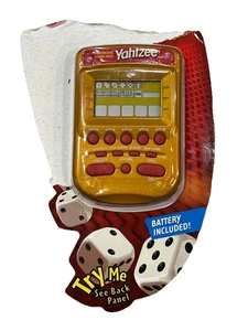 Yahtzee Electronic Hand-Held Game GOLD Parker Brothers 2004 Vintage NIB Working - Bild 1 von 6