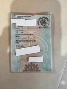 An Old Expired German ID Card For Collectors. - Picture 1 of 2