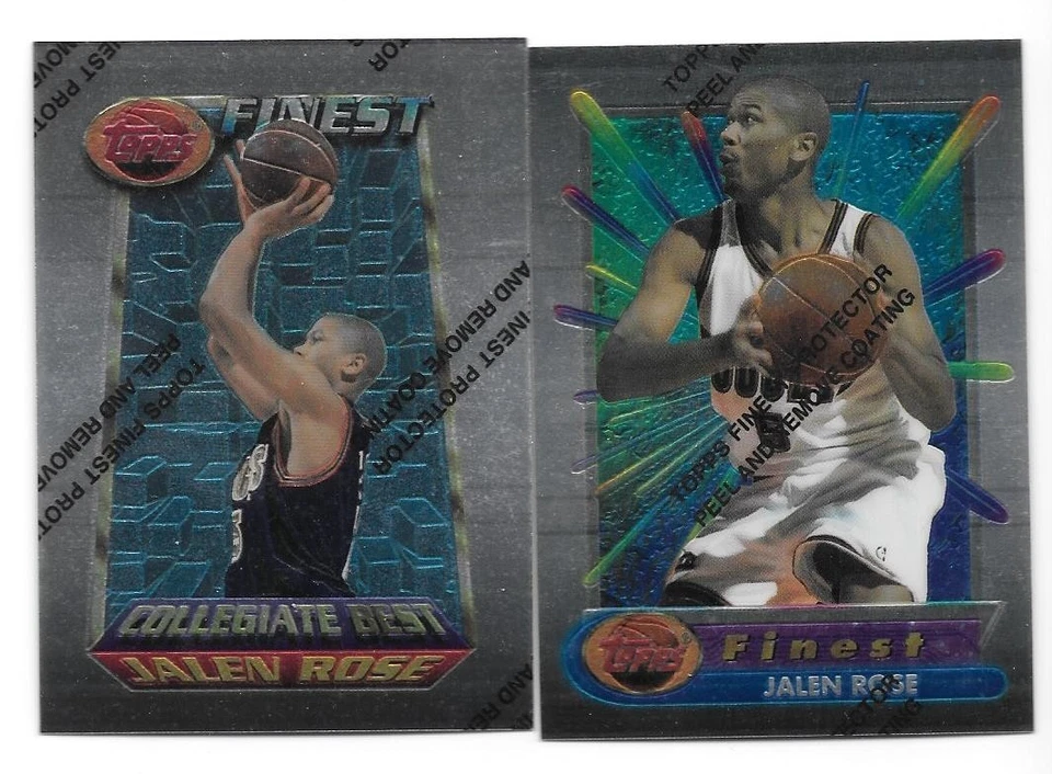 JALEN ROSE 新秀对 1994 - 95 TOPPS 最佳 249 258 DENVER NUGGETS MICHIGAN WOLV — 第 1/1 张图片