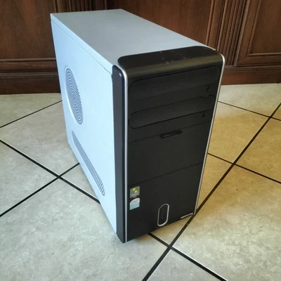 Pc Desktop WIndows XP CPU CoreDuo 1.6GHz RAM2GB HDD250GB MEDION MED MT 476G - Immagine 1 di 4