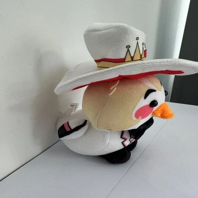 25CM Hazbin Hotel DUCK Lucifer Plush Toys Cartoon Game Soft Stuffed Doll Kidsgif - image 1 of 4