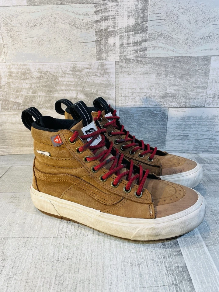 Tenis para mujer VANS Sk8-Hi MTE-2 de caña alta ardilla marrón claro gamuza 6,5 Foto 1 de 4
