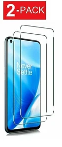 2 Pack Tempered Glass Protector Bubble Free Compatible with OnePlus Nord N200 - Picture 1 of 1