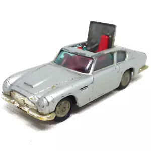 Corgi Juniors James Bond Aston Martin 1970 Silver Made In United Kingdom - Picture 1 of 9