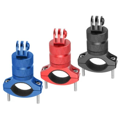 Aluminum Bicycle Clip Adapter Camera Motorcycle Mount for GoPro13/Insta360 ONE R - Image 1 of 4