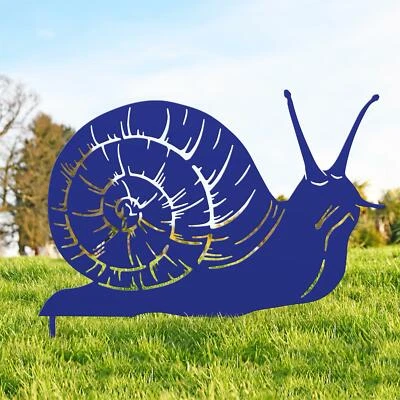 New Steel Snail Silhouette - Blue - Image 1 of 4