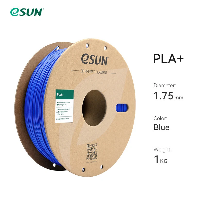 eSUN -Wholesale- PLA+ PLA Pro Plus Filament 1.75mm 10kg/22LB For 3D Printer - Image 1 of 4