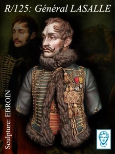 Alexandros Models - General Lasalle 200mm Resin Bust AXR125 - Picture 1 of 4