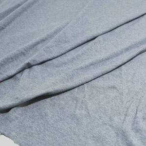 Grau Streifen stretch Jersey aus Baumwolle mit Elasthan Bekleidungs-Jersey - Bild 1 von 2